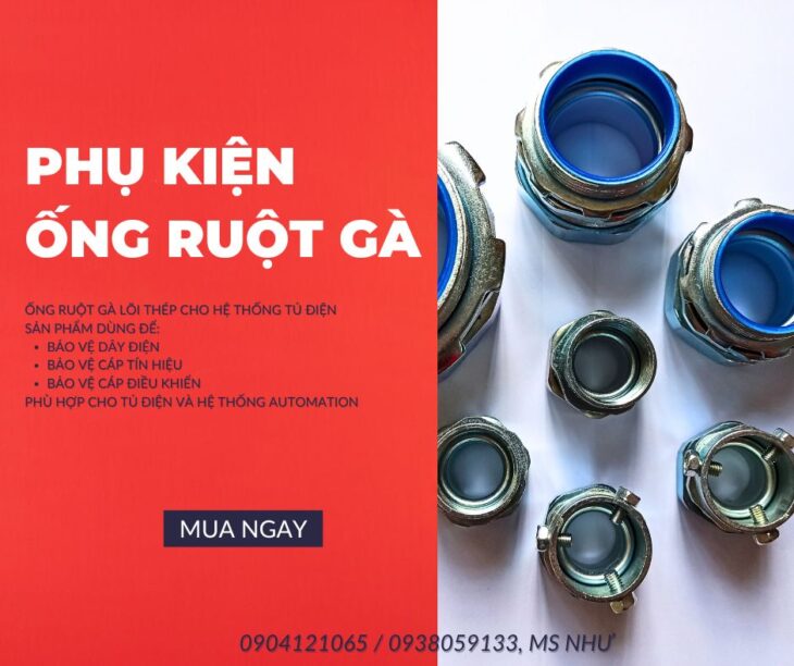 Ống ruột gà lõi thép bảo vệ dây điện