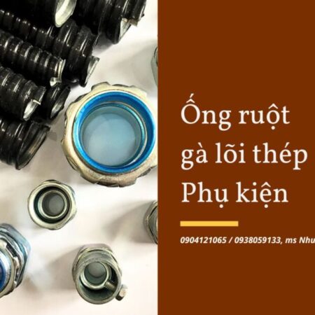 Ống ruột gà lõi thép bảo vệ dây điện