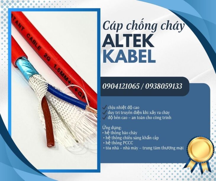 Cung cấp cáp chống cháy cho hệ thống chiếu sáng khẩn cấp