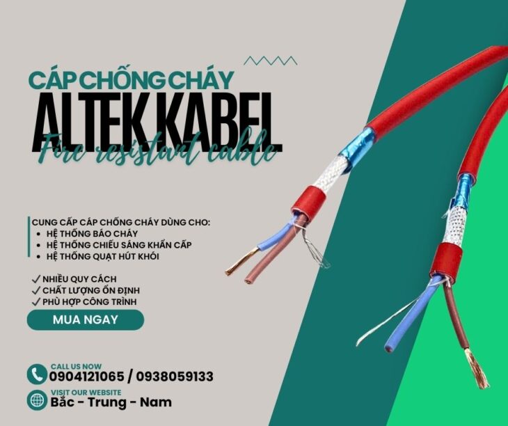 Cung cấp cáp chống cháy cho hệ thống chiếu sáng khẩn cấp