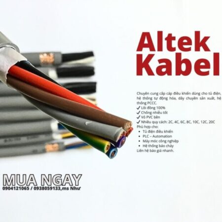 Cáp điều khiển chống nhiễu cho biến tần – PLC – máy móc