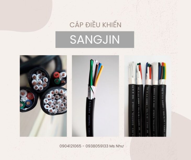 CÁP ĐIỀU KHIỂN SANGJIN CHO TỦ ĐIỆN