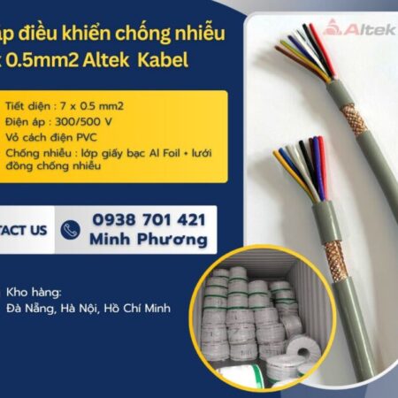 Cáp Điều Khiển Chống Nhiễu 7×0.5mm2 Giá Tốt – Hàng Chính Hãng Cáp Điều Khiển Chống Nhiễu 7×0.5mm2 Giá Tốt – Hàng Chính Hãng