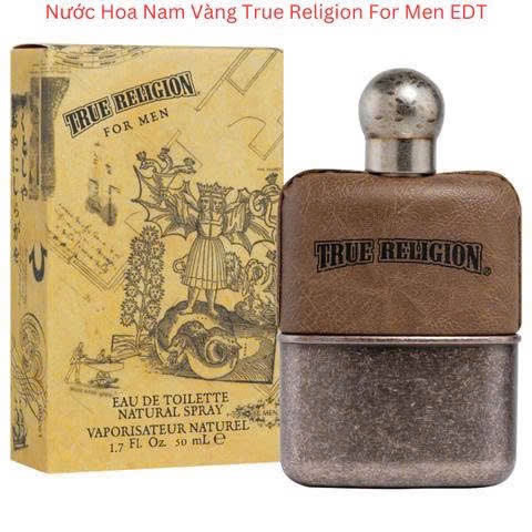 Nước hoa True Religion nam 100ml, mùi hương nam tính, mạnh mẽ.