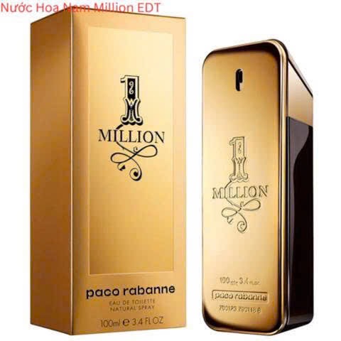 Nước hoa Paco Rabanne 1 Million EDT 100ml dành cho nam.