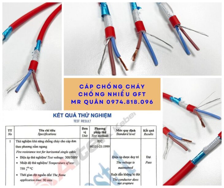 NCC: Cáp chống cháy chống nhiễu 2 lõi – Altek Kabel