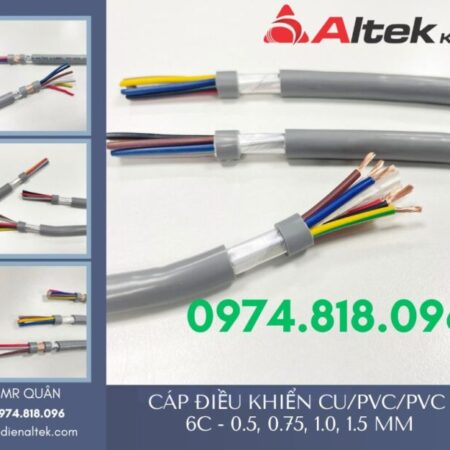 Cáp điện 6 lõi Altek Kabel, CT-500 SH-500 Cáp điện 6 lõi Altek Kabel, CT-500 SH-500