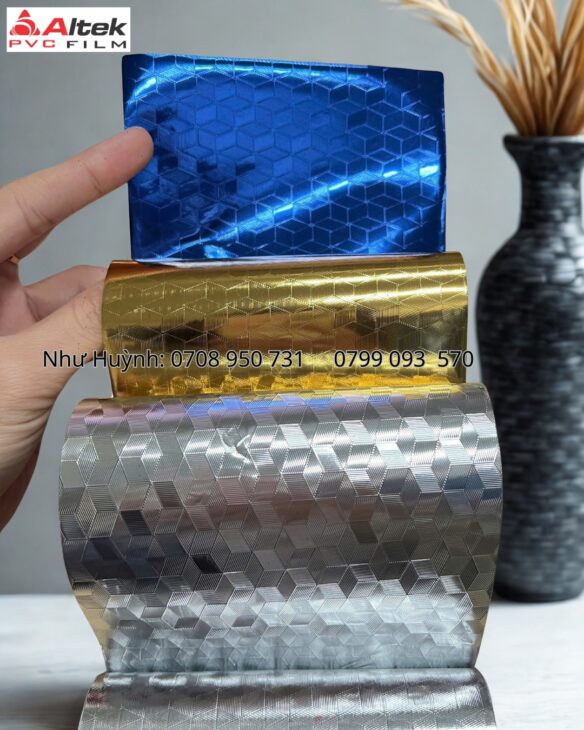 cung cấp các loại màng nhôm công nghiệp – hiệu ứng hoa văn 3d