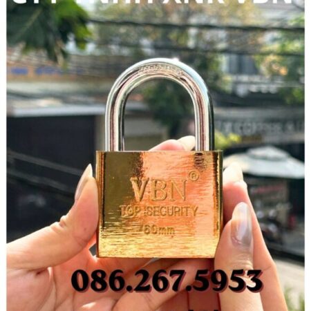 Khóa VBN 60mm – giá sỉ tốt tận kho , nhà xưởng , kho , cửa nhà an toàn