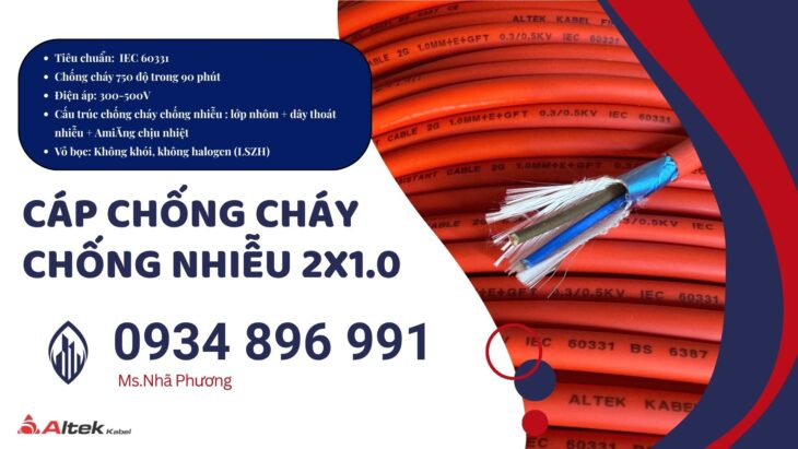 Cáp Điều Khiển 2×1.0mm² Altek Kabel Tại Đà Nẵng – Sẵn Kho Giao Ngay Cáp Điều Khiển 2×1.0mm² Altek Kabel Tại Đà Nẵng – Sẵn Kho Giao Ngay