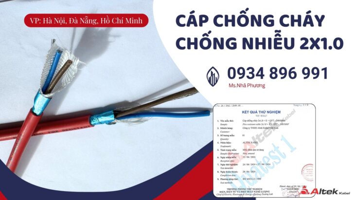 Cáp Điều Khiển 2×1.0mm² Altek Kabel Tại Đà Nẵng – Sẵn Kho Giao Ngay