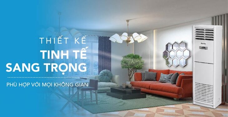 Tính năng nổi bật tập hợp trong Điều hòa tủ đứng FUNIKI công suất 3HP