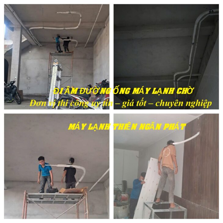 Thi Công Ống Đồng Máy Lạnh Âm Tường Giá Tốt Tại HCM﻿