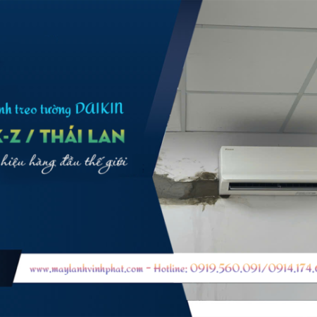 Điều hòa treo tường DAIKIN 1.5HP FTKZ35 cho không gian phòng ngủ Biệt thư/Căn hộ