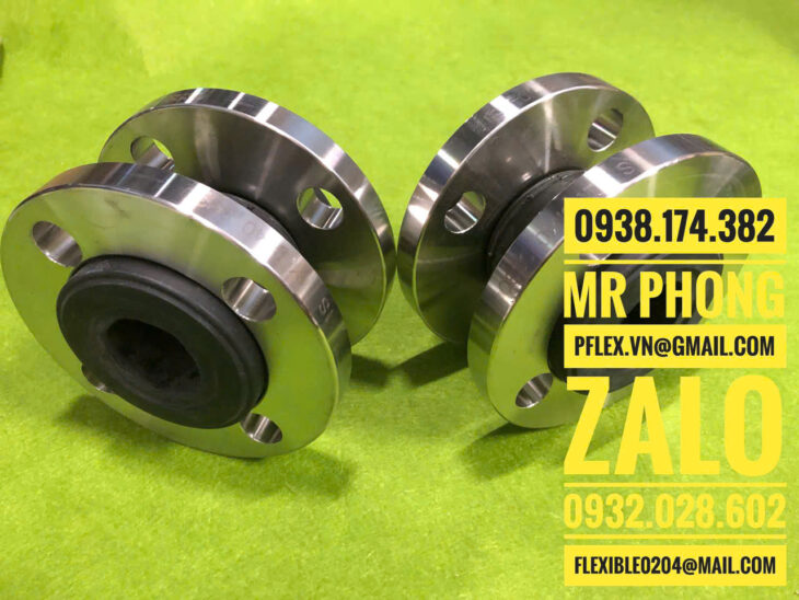 khớp nối mềm – khớp nối mềm inox- khớp nối mềm cao su mặt bích inox
