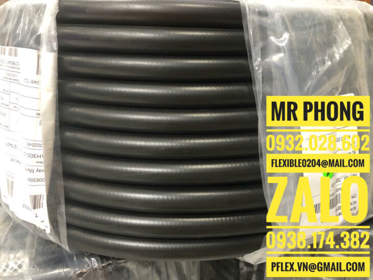 ống cao su dẫn khí nén-ống mềm cao su bố vải dẫn khí nén
