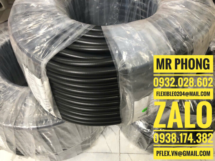 ống cao su dẫn khí nén-ống mềm cao su bố vải dẫn khí nén