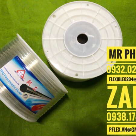 ống PU khí nén – ống dẫn khí PU khí nén- đầu nối khí nén- ống PU khí nén màu trắng