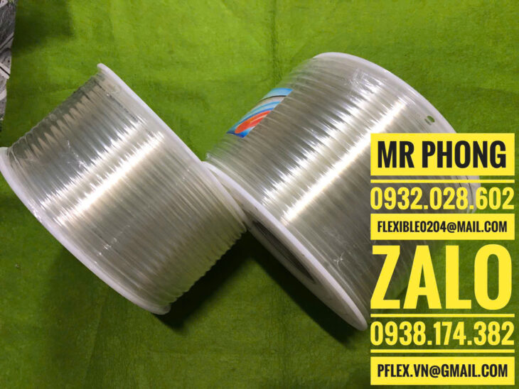 ống PU khí nén – ống dẫn khí PU khí nén- đầu nối khí nén- ống PU khí nén màu trắng