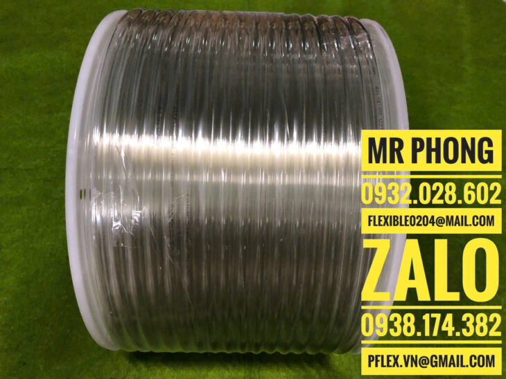 ống PU khí nén – ống dẫn khí PU khí nén- đầu nối khí nén- ống PU khí nén màu trắng