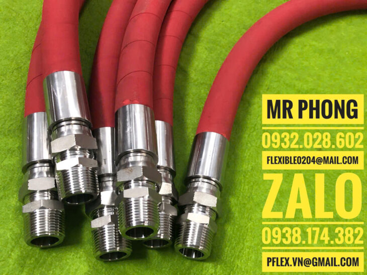 ống mềm dẫn hơi nóng – ống mềm cao su dẫn hơi nóng – ống cao su dẫn nước nóng