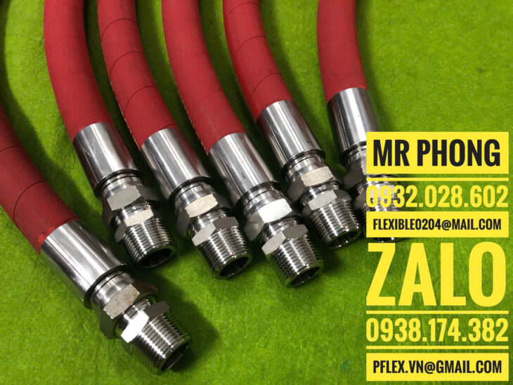 ống mềm dẫn hơi nóng – ống mềm cao su dẫn hơi nóng – ống cao su dẫn nước nóng