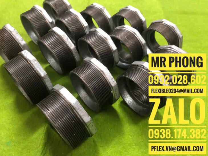 co ren kẽm- rắc co gang kẽm- tê ren kẽm- măng xông ren kẽm – cà rá ren kẽm