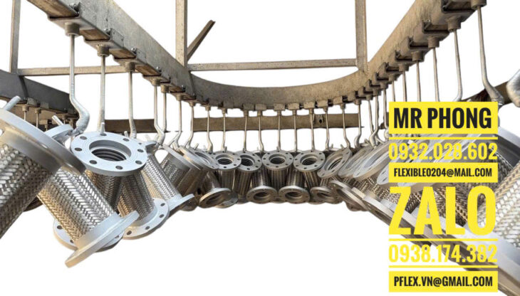 khớp nối mềm – khớp nối mềm inox- khớp nối mềm cao su mặt bích inox