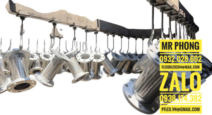 khớp nối mềm – khớp nối mềm inox- khớp nối mềm cao su mặt bích inox