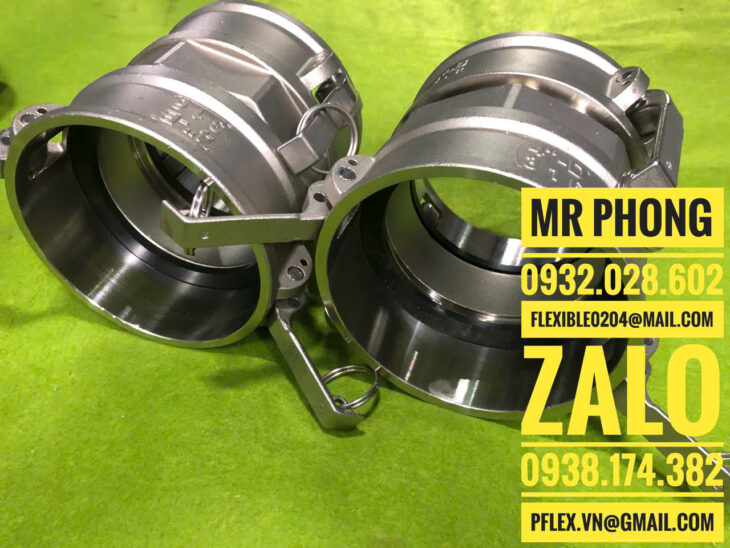 khớp nối nhanh inox 316-khớp nối nhanh inox camlock-khớp nối camlock inox