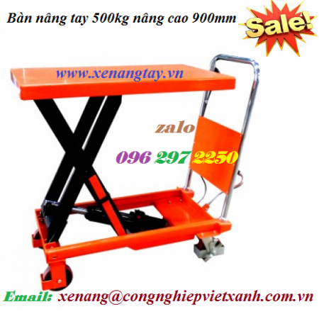 Báo giá xe nâng tay thấp mới nhất hiện nay