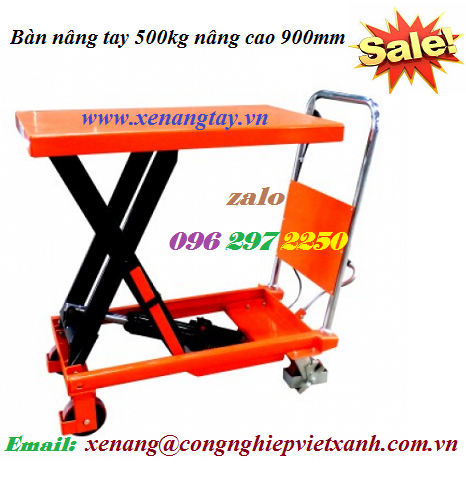 Báo giá xe nâng tay thấp mới nhất hiện nay