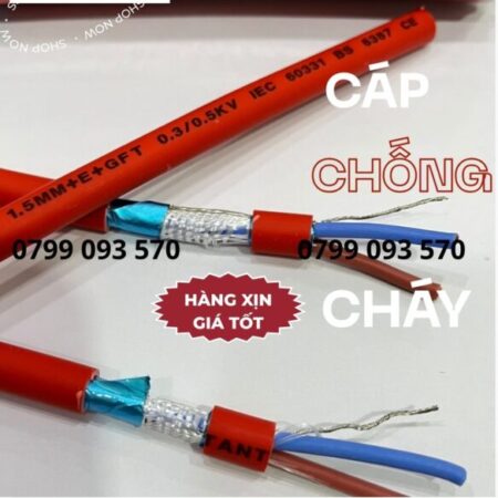 Giá bán cáp chống cháy 2 x 1.0 – tiêu chuẩn BS6387