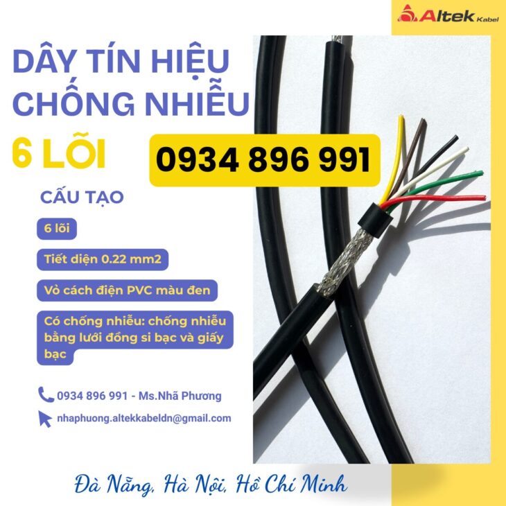 Cáp Chống Cháy Chống Nhiễu 2 Lõi Altek Kabel – Sẵn Kho Đà Nẵng, Hà Nội, TP.HCM – Giá Tốt Toàn Quốc