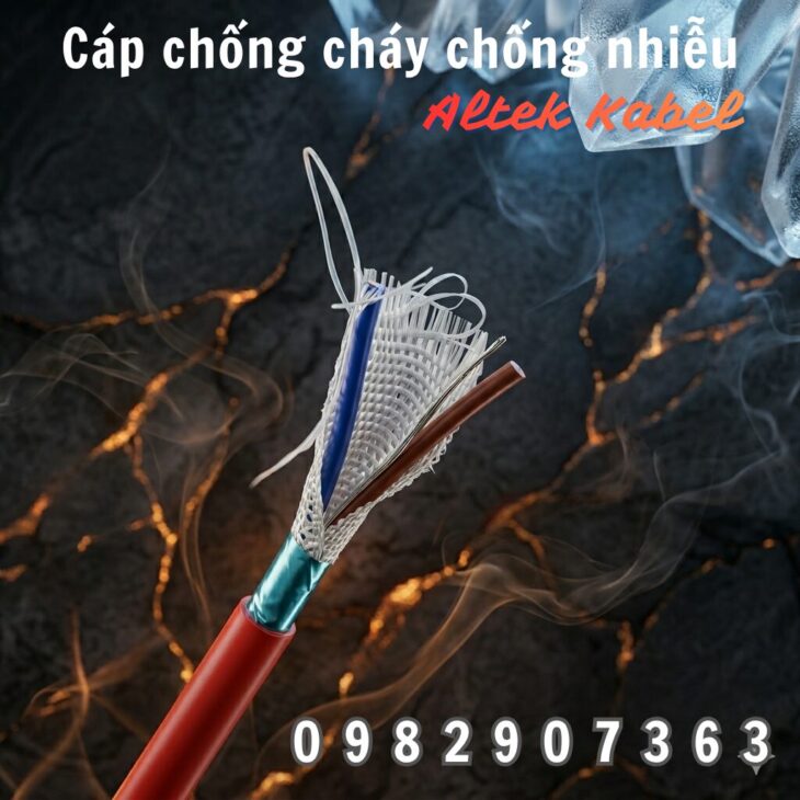 Cáp chống cháy, chống nhiễu – cung ứng toàn quốc, giá cạnh tranh