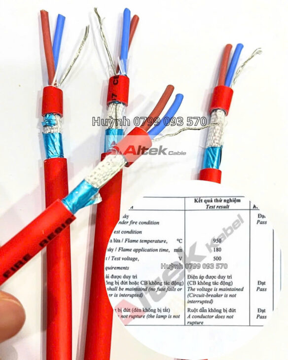 dây cáp chống cháy chống nhiễu 2×1 5 giá bao nhiêu