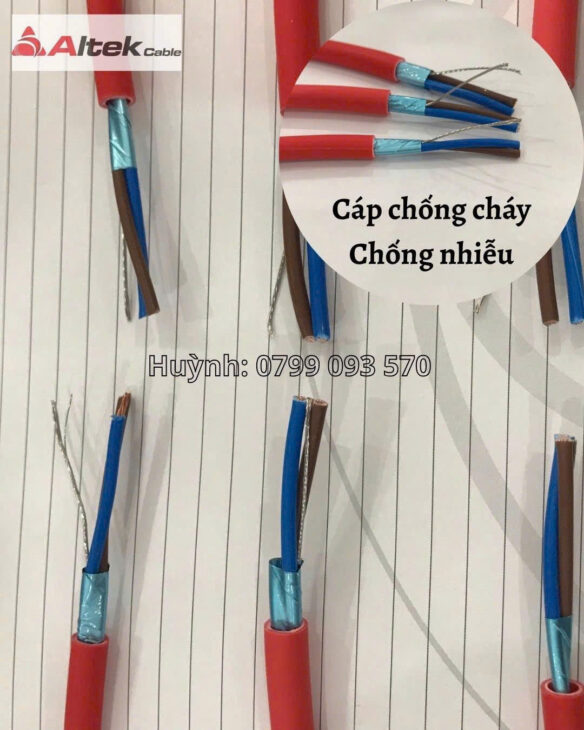 báo giá cáp điện chống cháy chống nhiễu 2×1 5