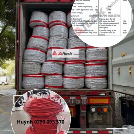 bảng giá cáp điện chống cháy altek kabel