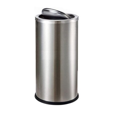 Vì sao nên dùng thùng rác inox nắp lật cho nhà vệ sinh?