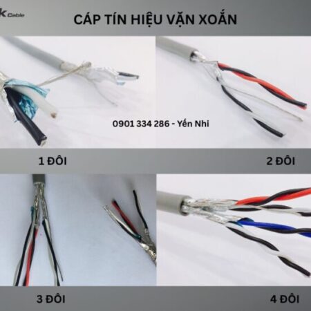 Cáp Tín Hiệu Vặn Xoắn Chống Nhiễu ALTEK KABEL Cho Hệ Thống Điều Khiển