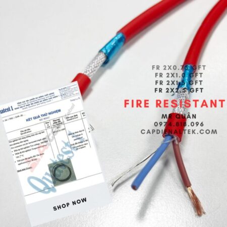 Cáp báo cháy chống cháy 2×1.5 – Tổng kho Altek