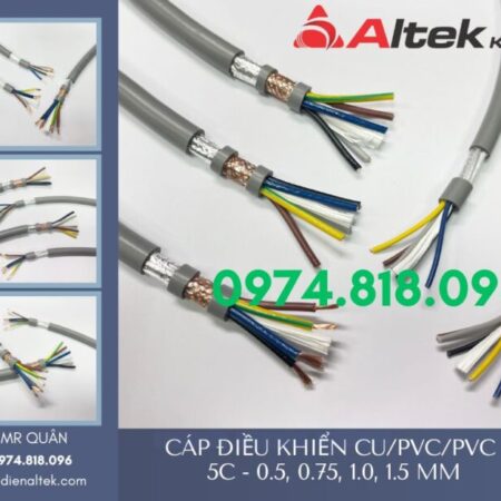 Cáp điều khiển Altek Kabel SH-500 5G1.5 – chống nhiễu