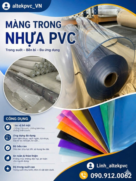 Màng Nhụce pvc giá rẻ toàn quốc