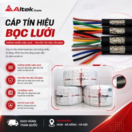Cáp Tín Hiệu Chống Nhiễu 0.3mm² ALTEK KABEL