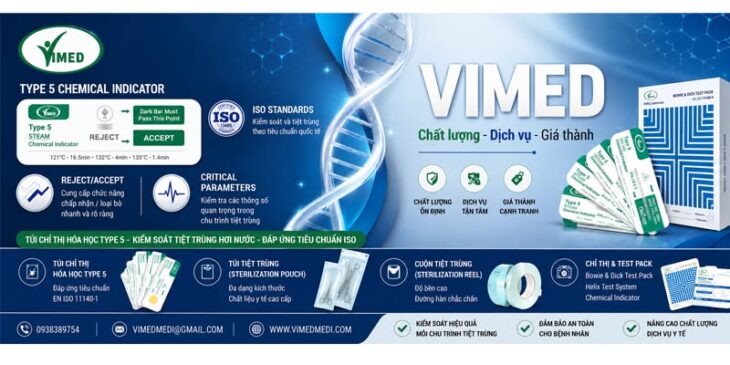 Tiệt khuẩn hiệu quả hơn khi đến với Vimed