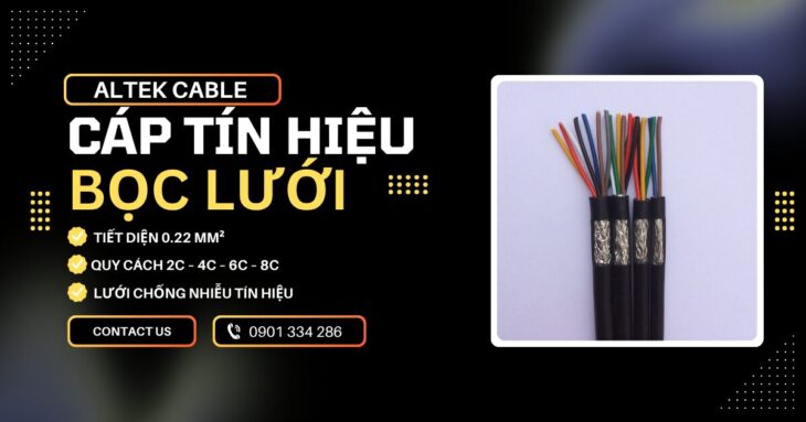 Cáp Tín Hiệu Chống Nhiễu ALTEK KABEL | Cáp Chống Nhiễu Cho Hệ Thống Điều Khiển