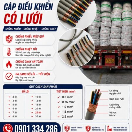Báo Giá Cáp Điều Khiển Có Lưới Chống Nhiễu ALTEK KABEL Tại TP. Hồ Chí Minh