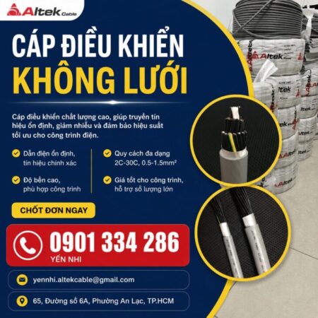 Cáp Điều Khiển ALTEK KABEL