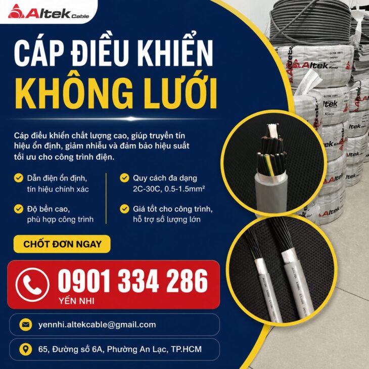 Cáp Điều Khiển ALTEK KABEL