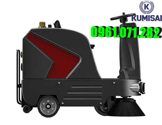 Xe quét rác nhà xưởng ngồi lái Kumisai KMS-S6